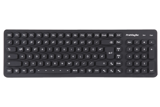 Beleuchtete Silikon-Tastatur