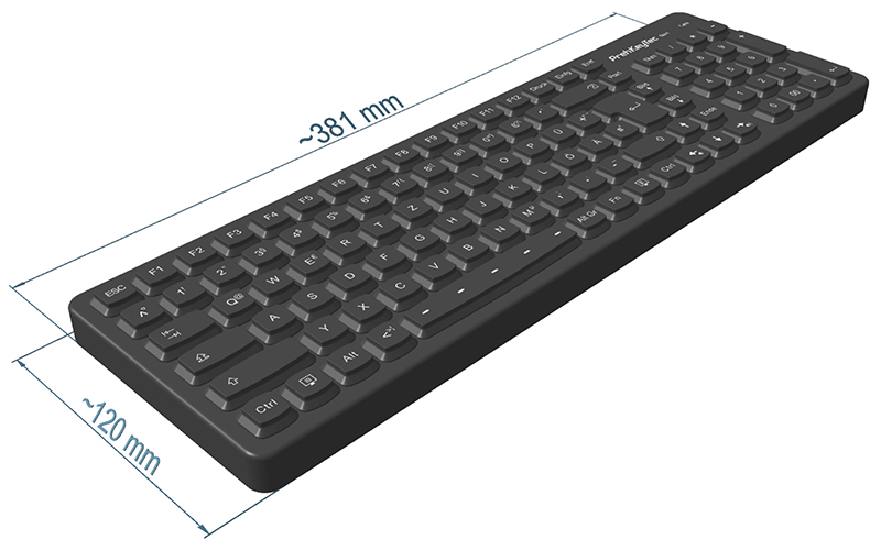 SIK 2500 | Silikon-Tastatur