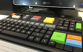 Tastatur mit integriertem RFID