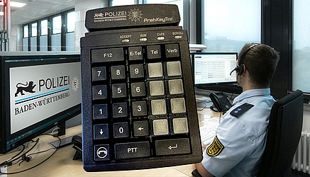 Fallstudie Tastatur Polizei