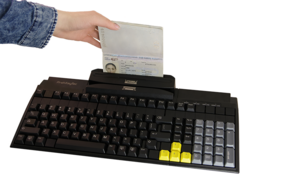 Check-in Tastatur mit neuer OCR-Technologie