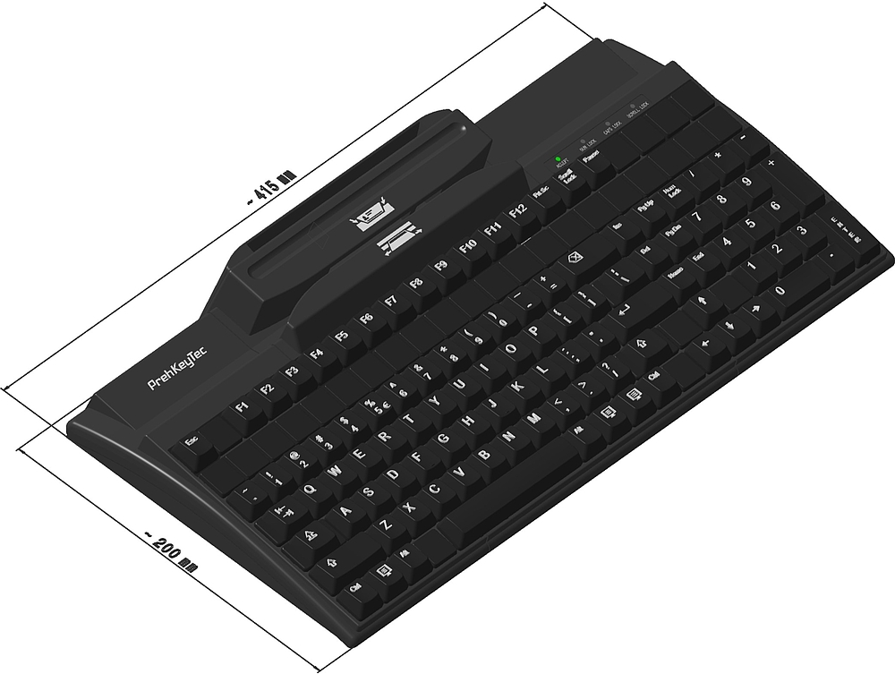 MC 147 A Tastaturgröße